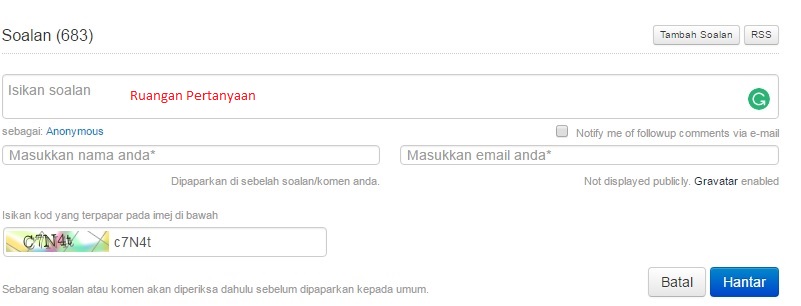 Manual Pengguna Pertanyaan Atas Talian Imej
