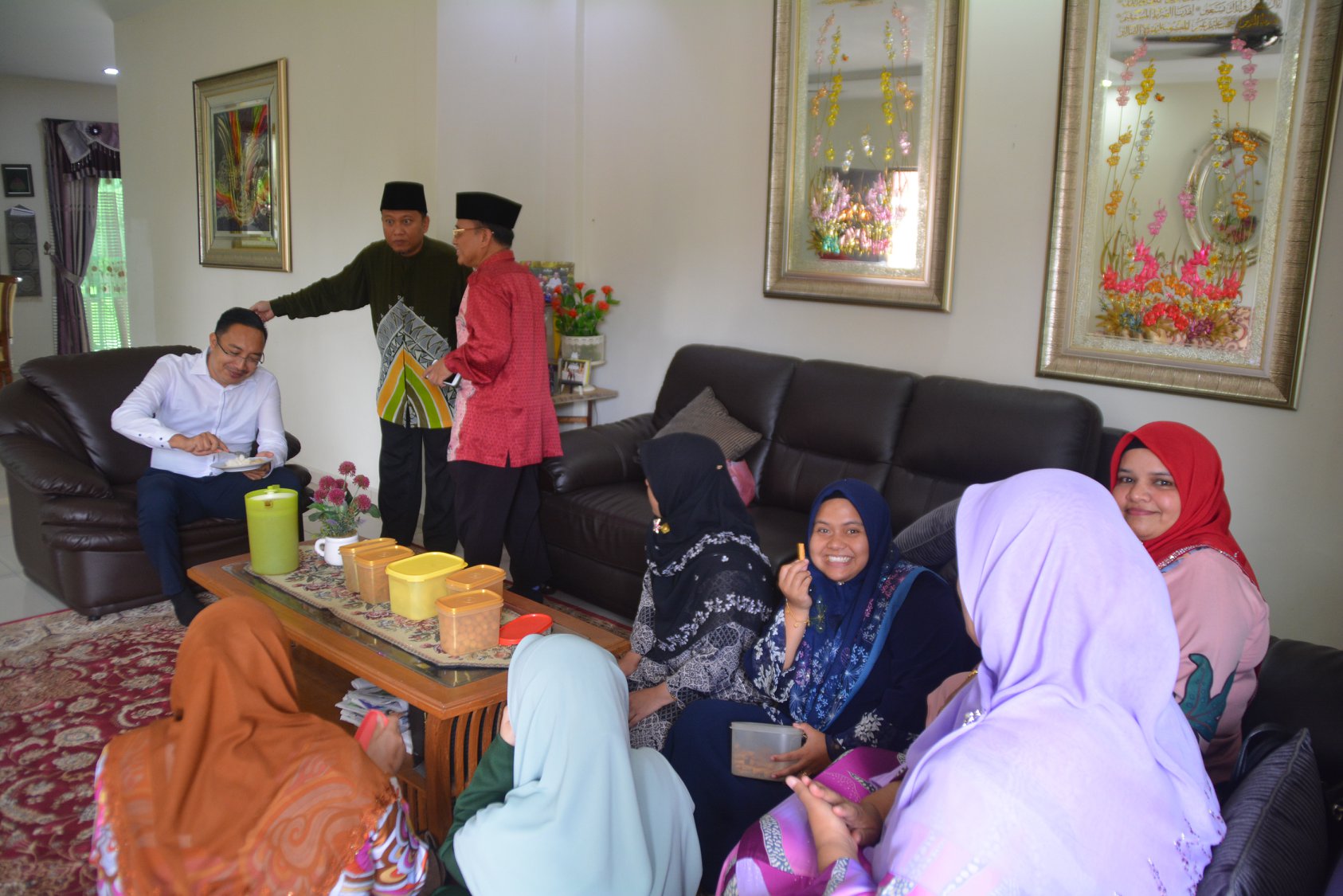 Kunjung Hormat KHS Negeri Melaka Ke Atas Mantan Ketua Pengarah JKSM Tan Sri Haji Ibrahim Bin Lembut