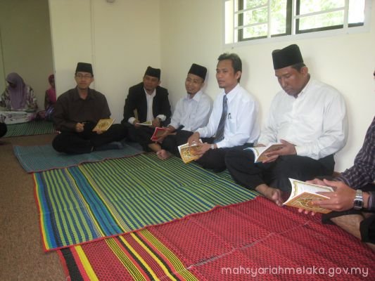 Majlis bacaan Yassin di MRS Melaka Tengah Peringgit