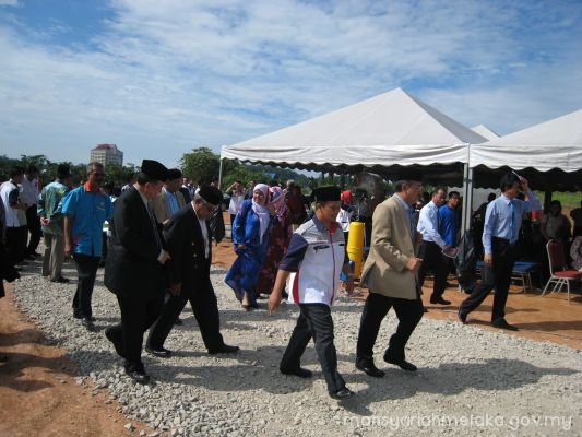 Majlis Pecah Tanah Bangunan Baru MSNM
