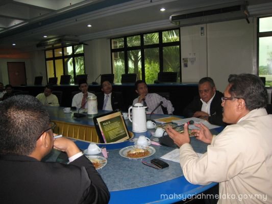 Lawatan 5S di Yayasan Melaka